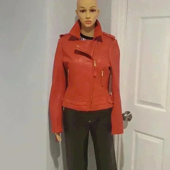 Genuine leather jacket new with tag - Picture 3 of 12